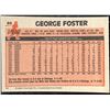 Image 2 : 1983 O-PEE-CHEE GEORGE FOSTER