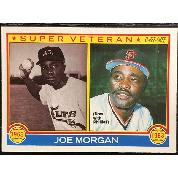 1983 O-PEE-CHEE JOE MORGAN (HOF)