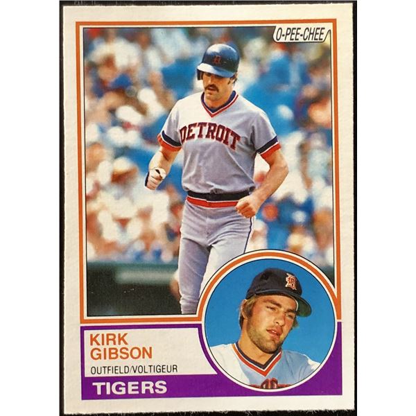 1983 O-PEE-CHEE KIRK GIBSON