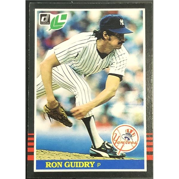 1985 DONRUSS RON GUIDRY (HOF)
