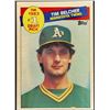 Image 1 : 1985 TOPPS TIM BELCHER ROOKIE CARD