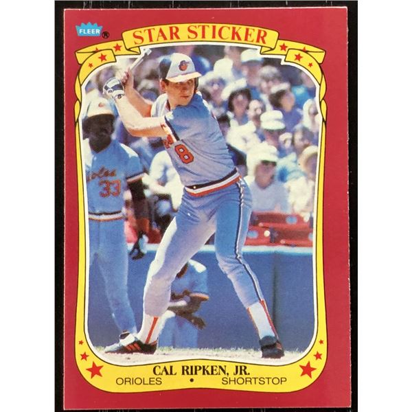1986 FLEER CAL RIPKEN JR. (HOF)