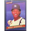 Image 1 : 1986 LEAF RICKEY HENDERSON (HOF)