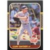 Image 1 : 1987 DONRUSS CORY SNYDER ROOKIE CARD