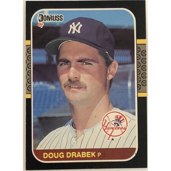 1987 DONRUSS DOUG DRABEK ROOKIE CARD