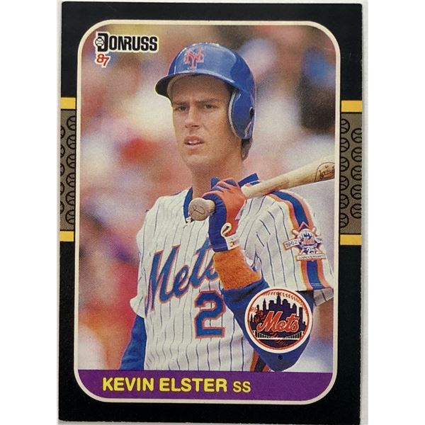 1987 DONRUSS KEVIN ELSTER ROOKIE CARD