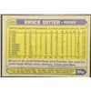 Image 2 : 1987 TOPPS BRUCE SUTTER (HOF)