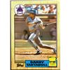 Image 1 : 1987 TOPPS DANNY TARTABULL ROOKIE CARD