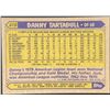 Image 2 : 1987 TOPPS DANNY TARTABULL ROOKIE CARD
