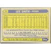Image 2 : 1987 TOPPS LEE SMITH (HOF)