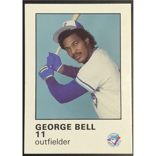 1987 TORONTO BLUE JAYS FIRE DEPT - GEORGE BELL