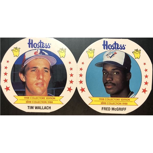 1988 HOSTESS FRED McGRIFF (HOF)