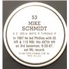 Image 2 : 1988 TOPPS BASEBALL COIN - MIKE SCHMIDT (HOF)