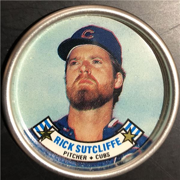 1988 TOPPS BASEBALL COIN - RICK SUTCLIFFE