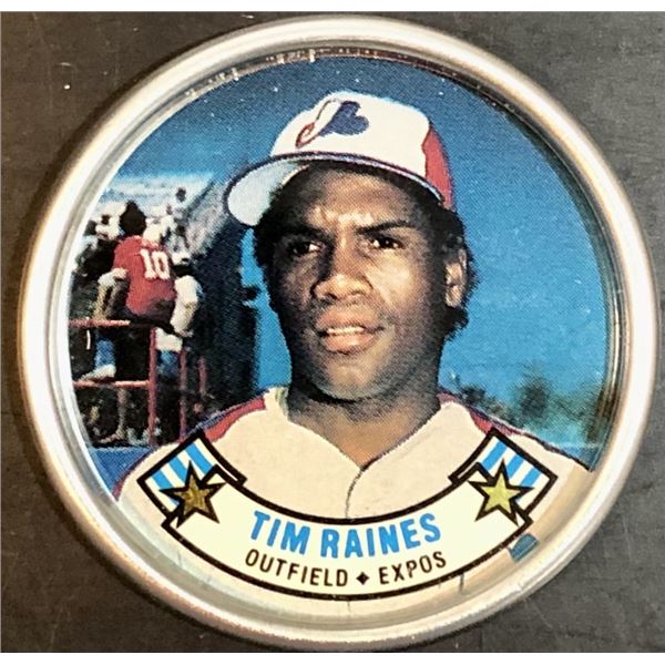 1988 TOPPS BASEBALL COIN - TIM RAINES (HOF)