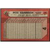 Image 2 : 1989 BOWMAN PETE HARNISCH ROOKIE CARD