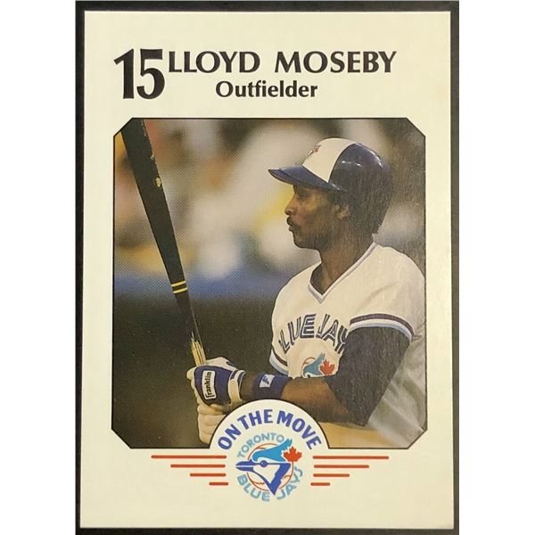 1989 TORONTO BLUE JAYS FIRE DEPT - LLOYD MOSEBY