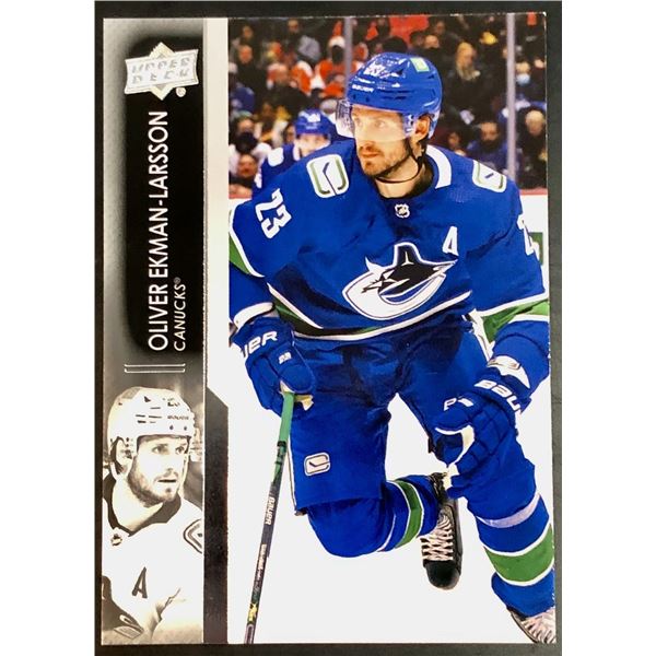2021-22 UPPER DECK OLIVER EKMAN-LARSSON