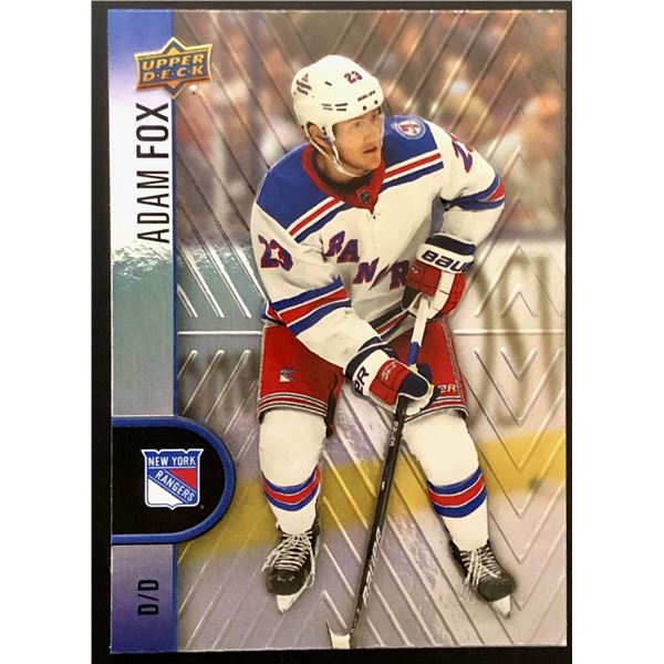 2022-23 UPPER DECK ADAM FOX