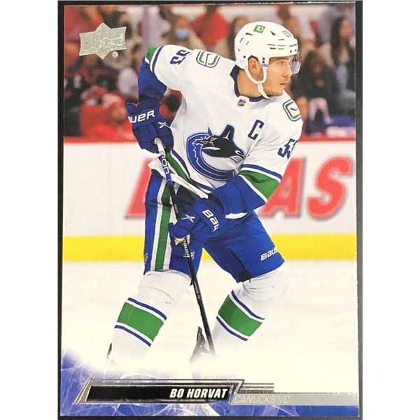 2022-23 UPPER DECK BO HORVAT