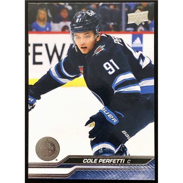 2023-24 UPPER DECK COLE PERFETTI