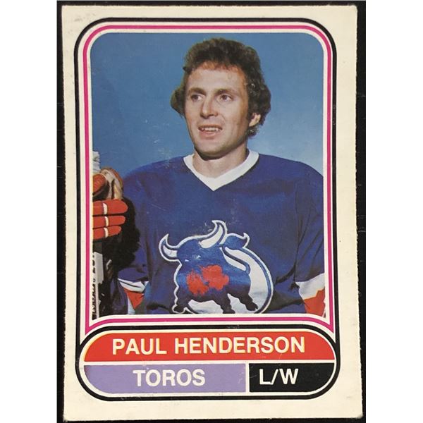 1975-76 O-PEE-CHEE WHA PAUL HENDERSON