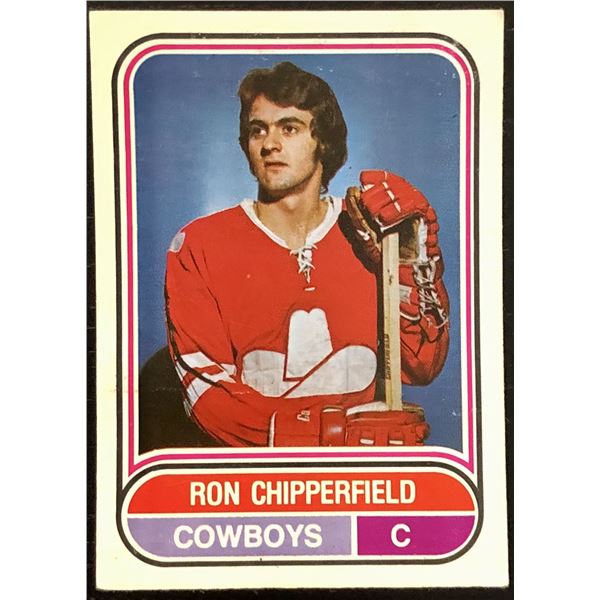 1975-76 O-PEE-CHEE WHA RON CHIPPERFIELD ROOKIE CARD