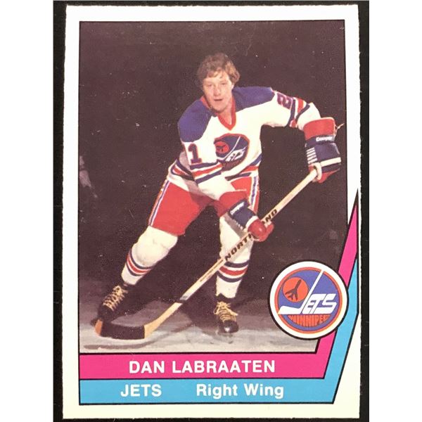 1977-78 O-PEE-CHEE WHA DAN LABRAATEN ROOKIE CARD
