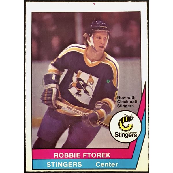 1977-78 O-PEE-CHEE WHA ROBBIE FTOREK