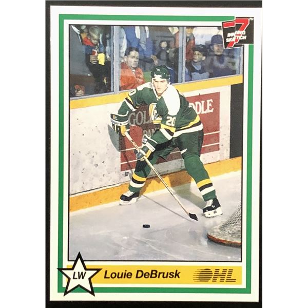 1990-91 JUNIOR CARD - LOUIE DEBRUSK