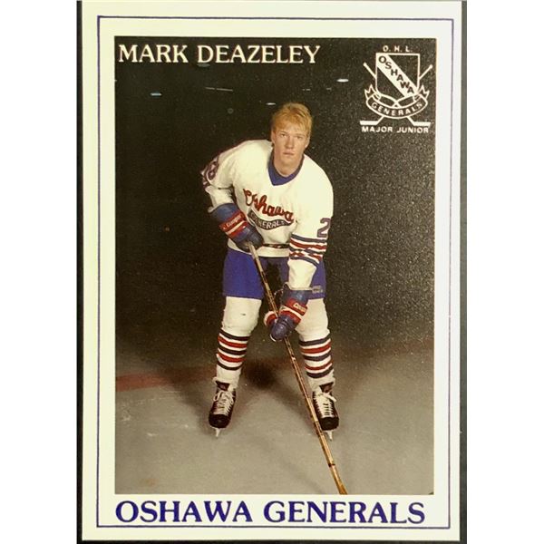 1991-92  JUNIOR CARD - MARK DEAZELEY