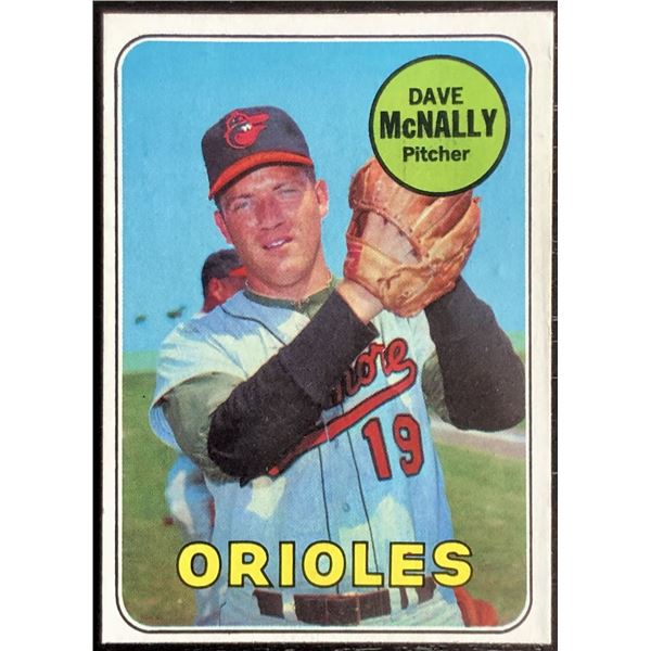 1969 TOPPS DAVE McNALLY