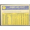 Image 2 : 1970 O-PEE-CHEE JIM KAAT (HOF)