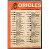 Image 2 : 1973 O-PEE-CHEE BALTIMORE ORIOLES