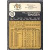 Image 2 : 1973 O-PEE-CHEE HIGH NUMBERS BILL SINGER
