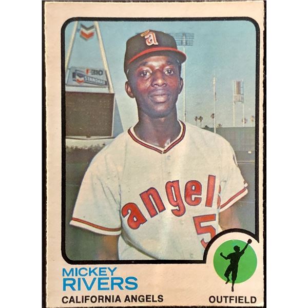 1973 O-PEE-CHEE HIGH NUMBERS MICKEY RIVERS