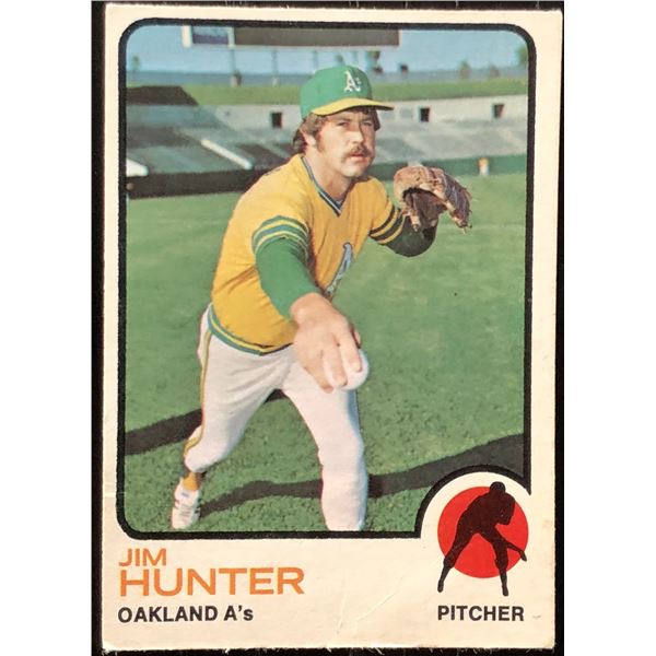 1973 O-PEE-CHEE JIM 'CATFISH' HUNTER