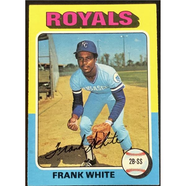 1975 TOPPS FRANK WHITE