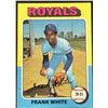 Image 1 : 1975 TOPPS FRANK WHITE