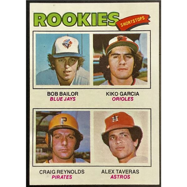 1977 TOPPS BOB BAILOR ROOKIE CARD