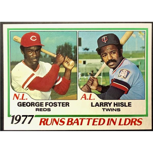 1978 TOPPS GEORGE FOSTER