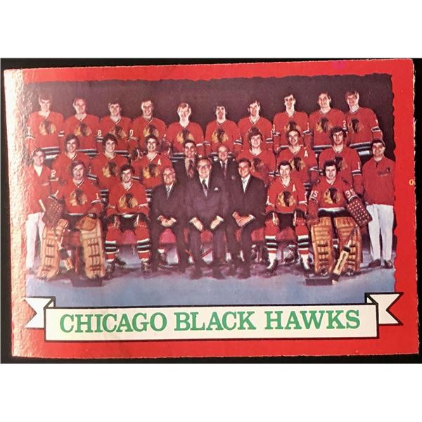 1973-74 TOPPS CHICAGO BLACK HAWKS