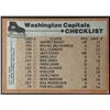 Image 2 : 1975-76 TOPPS WASHINGTON CAPITALS