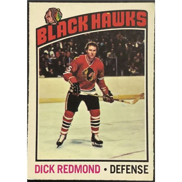 1976-77 O-PEE-CHEE DICK REDMOND