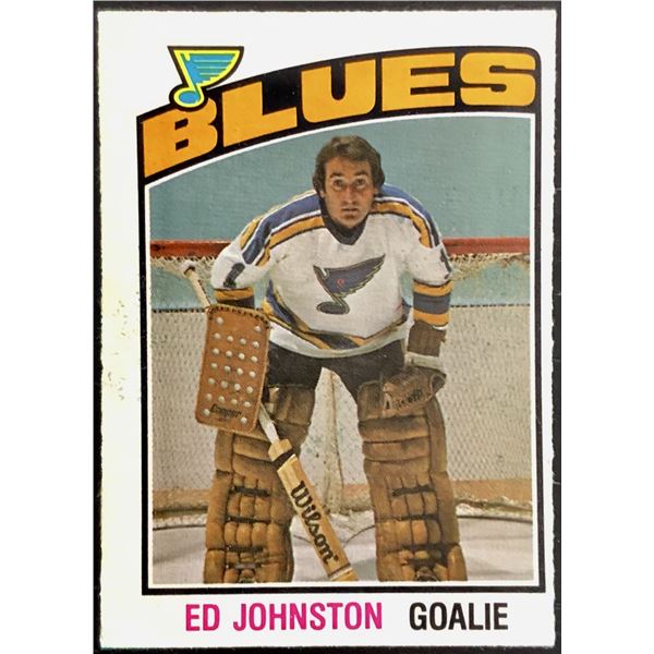 1976-77 O-PEE-CHEE ED JOHNSTON