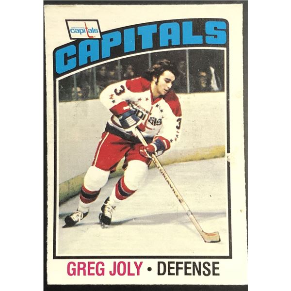 1976-77 O-PEE-CHEE GREG JOLY