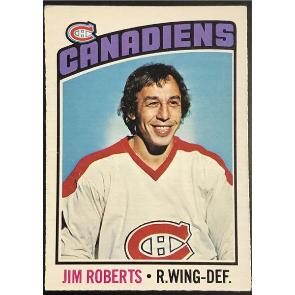 1976-77 O-PEE-CHEE JIM ROBERTS
