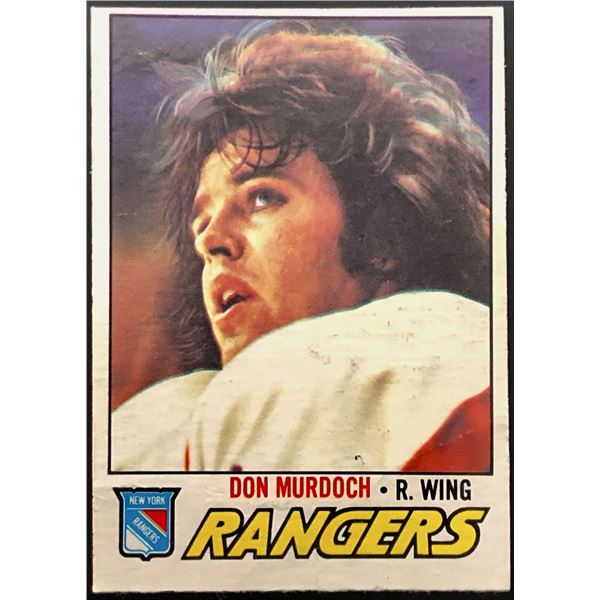 1977-78 O-PEE-CHEE DON MURDOCH ROOKIE CARD