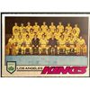 Image 1 : 1977-78 O-PEE-CHEE LOS ANGELES KINGS