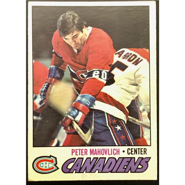 1977-78 O-PEE-CHEE PETER MAHOVLICH (HOF)